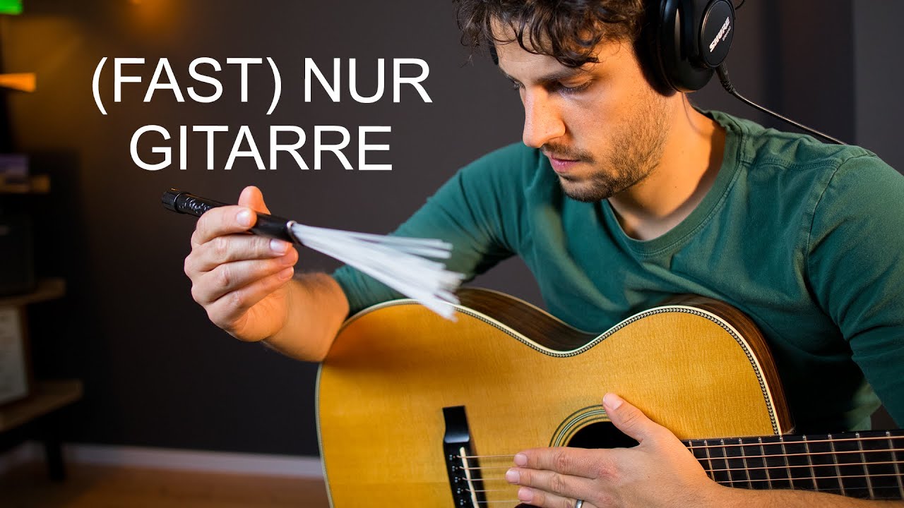 Komplettes Playback NUR mit GITARRE aufnehmen
