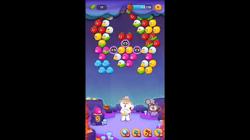 LINE バブル2　STAGE 1573　銀コニー　アイテムあり　×1.5　Silver Cony　LINE BUBBLE 2