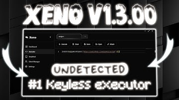 Xeno Executor v1.3.00 | Best Free Keyless Roblox Executor PC (New UI)
