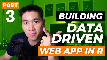 Web Apps in R: Building Data-Driven Web Application in R | Shiny Tutorial Ep 3