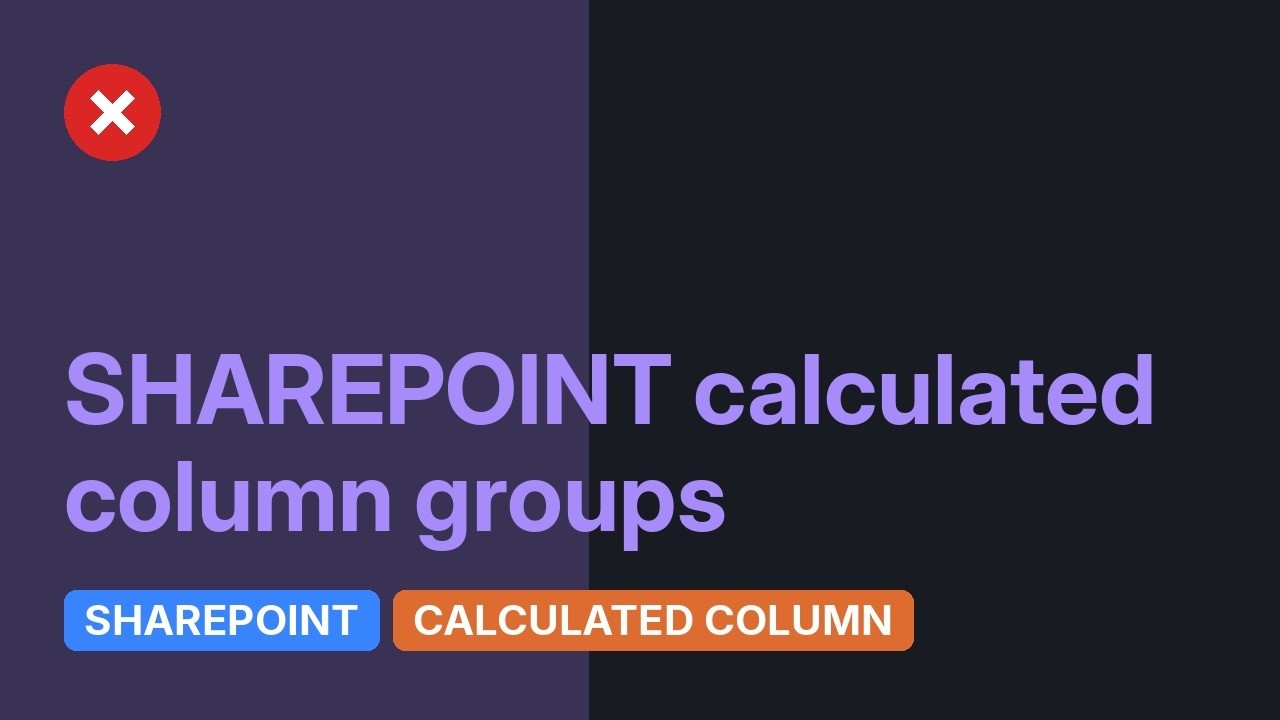 Sharepoint: Calculated 'Me' to check user exist in SharePoint group (2 ...