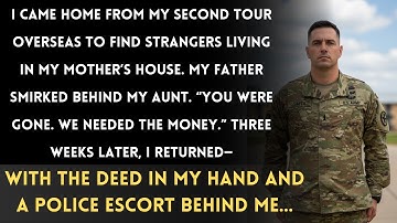 They Sold My Childhood Home While I Was Deployed— I Bought It Back At Auction And Changed Every Lock