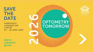 Optometry Tomorrow 2026 | Save the date