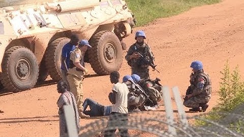 Chinese Peacekeepers in South Sudan Resolve Refugee Conflict