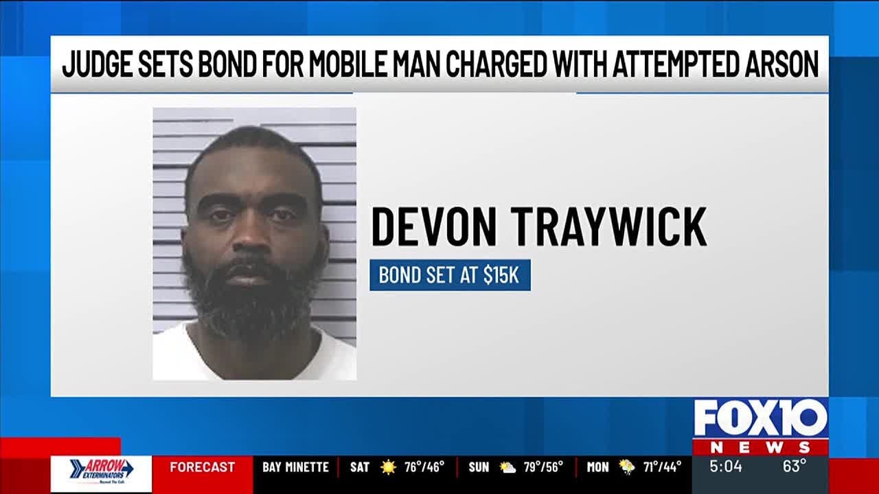 Bond set for man accused of attempted arson - YouTube
