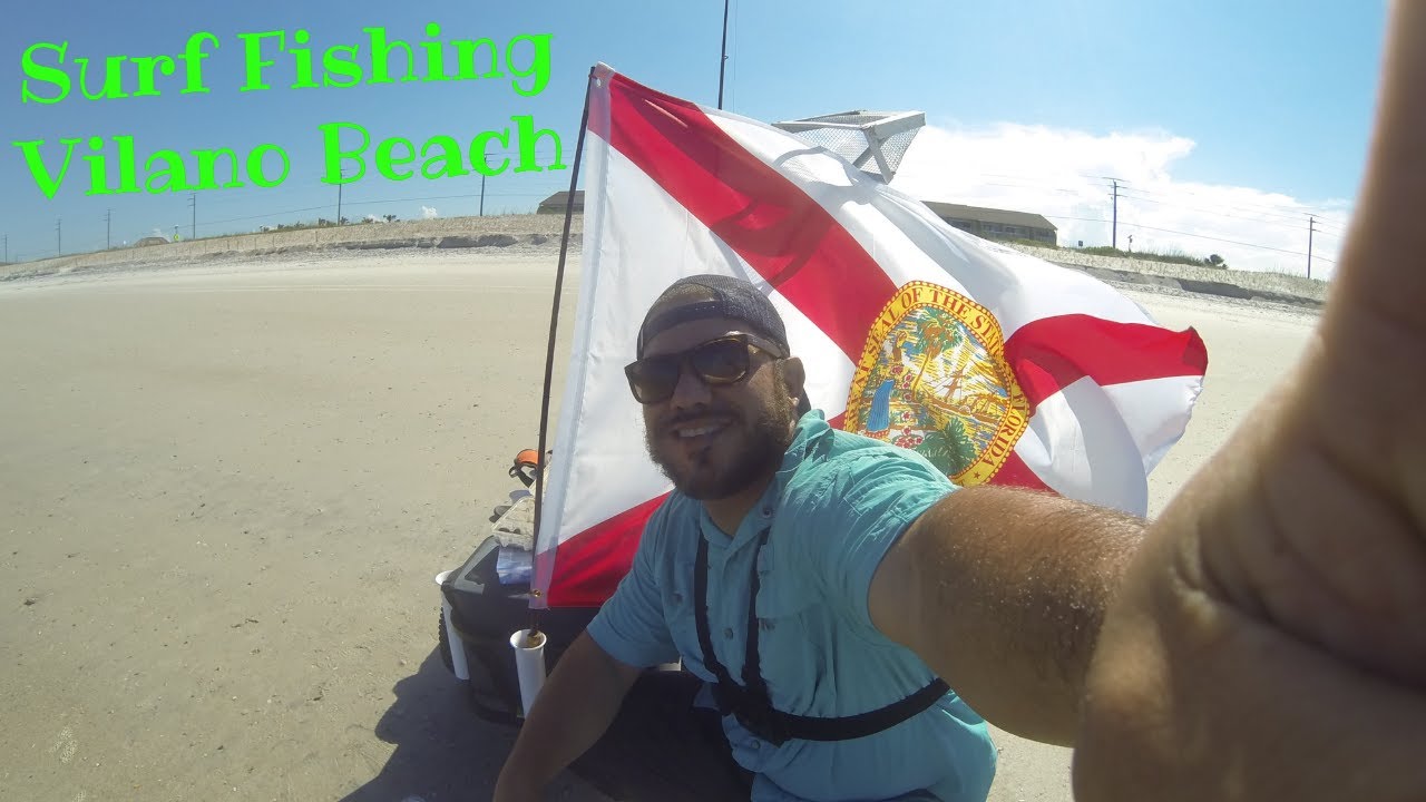 Surf Fishing Vilano Beach Florida With FishBites