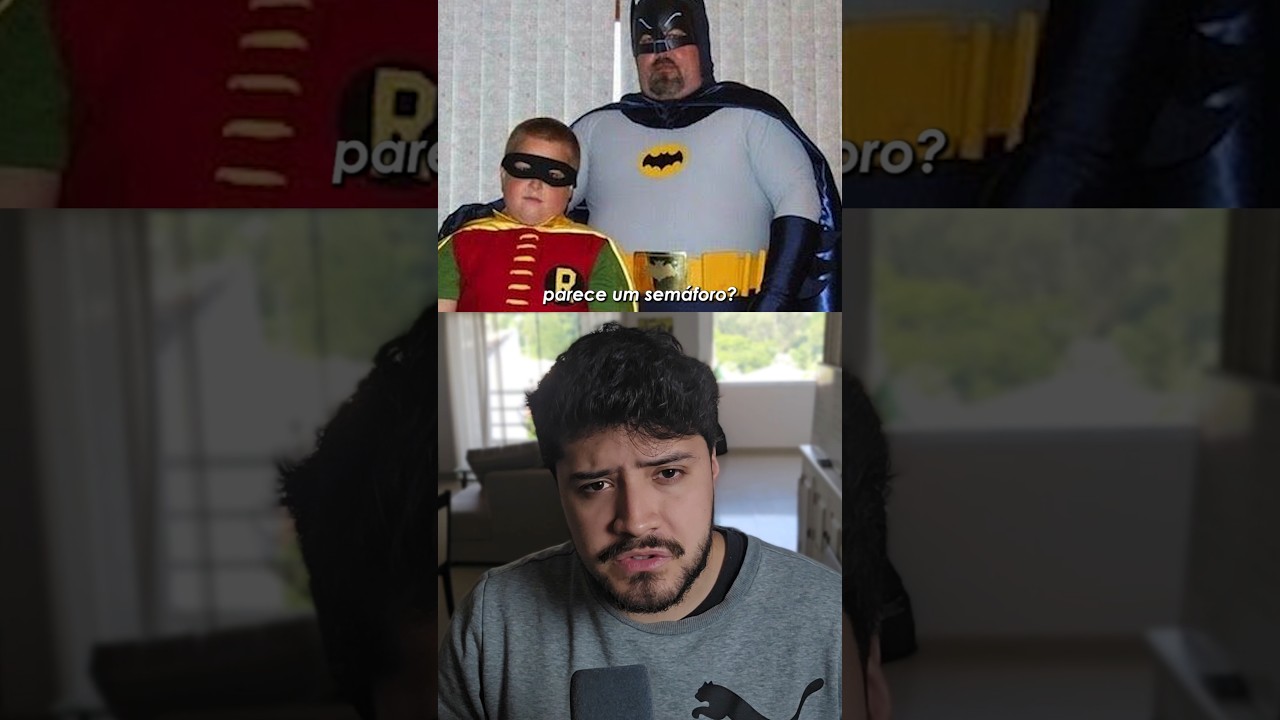 Porque o Robin é colorido? #curiosidades #misterio #dc