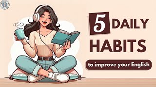 Improve Your English Every Day with These 5 Simple Daily Habits | English Learning Podcast