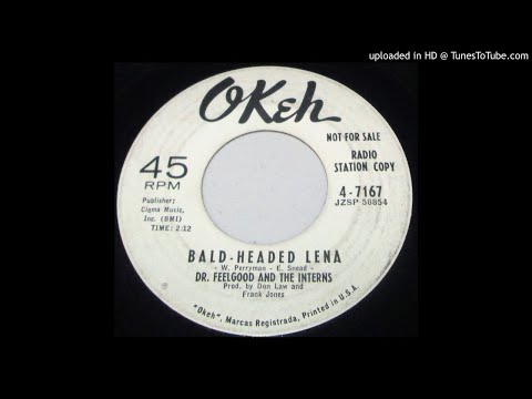 Dr. Feelgood and The Interns-"Bald-Headed Lena/My Gal Jo" 1963 Okeh Promo 45 PIANO RED!