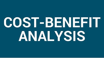 Cost benefit analysis