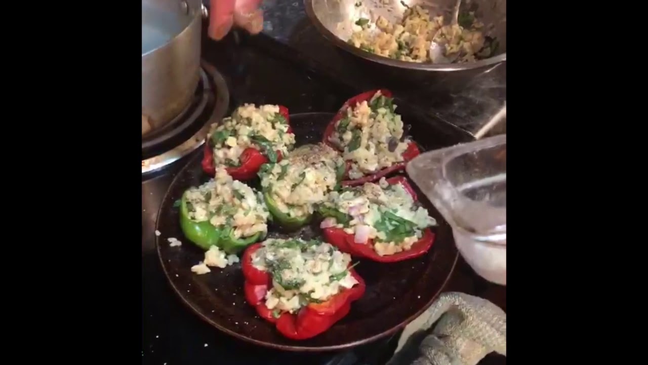 Greek Stuffed Peppers, Chef Jeremy S.  Texas,  Cameo Appearance,  JD.