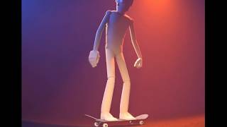 3D Nollie 360 flip animation - 2008 vs 2018