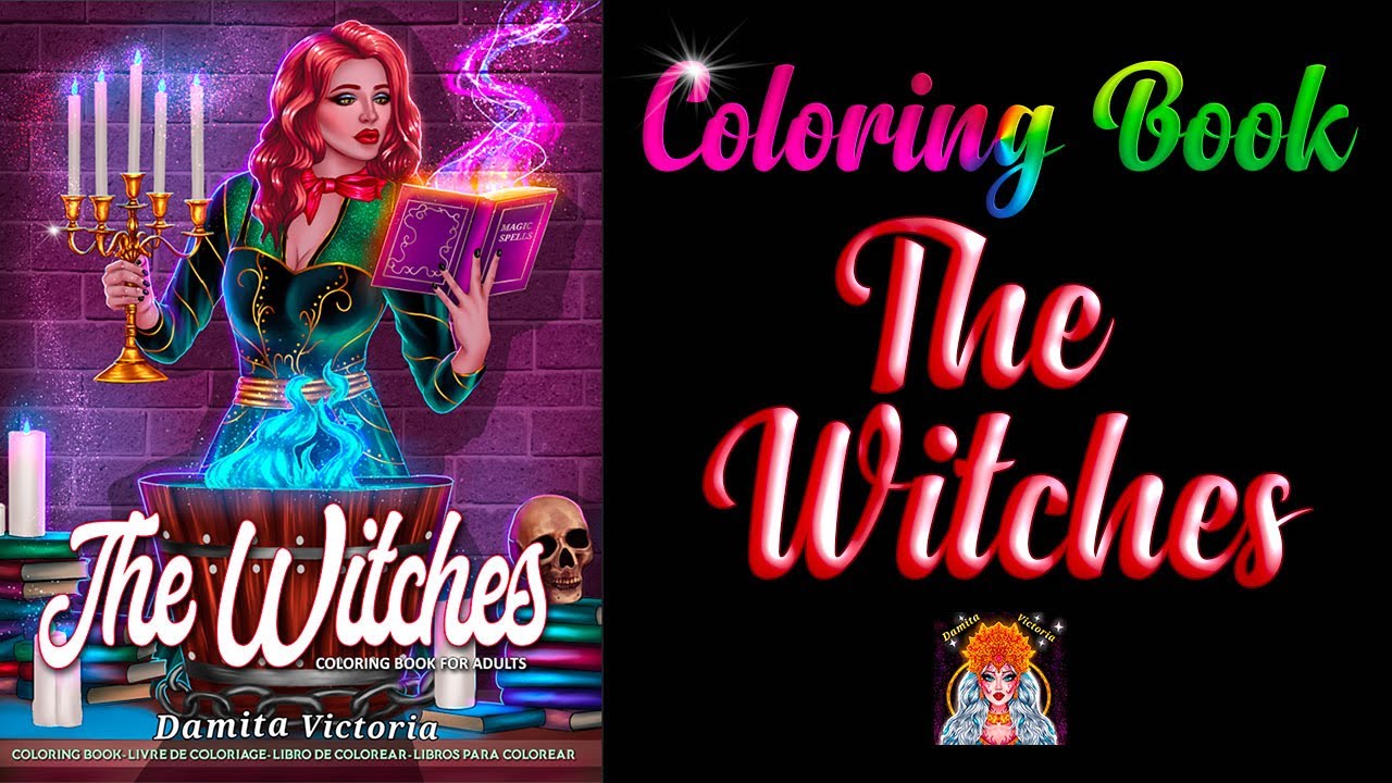 Coloring Book by Damita Victoria | The Witches