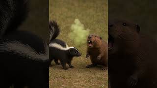 Skunk Just Farted On The Beaver