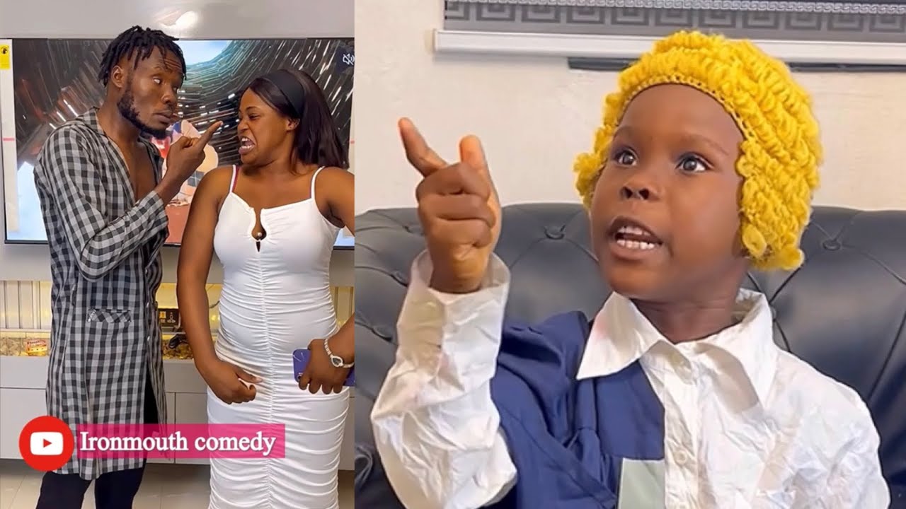 Who is even giving this small barrister boldness MC ironmouth comedy.  