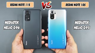 Xiaomi Redmi Note 11s vs Redmi Note 10s | SpeedTest and Camera comparison