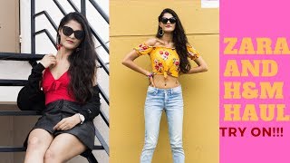 Zara And Hm Haul Try On Ready For All Occasions Devisha Singh