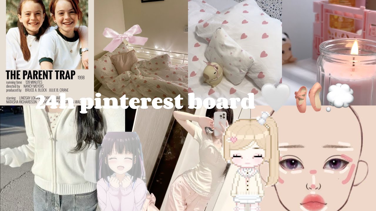 24h live with my pinterest board!🩰 Aesthetic, Korean life hacks and more🤍🤍