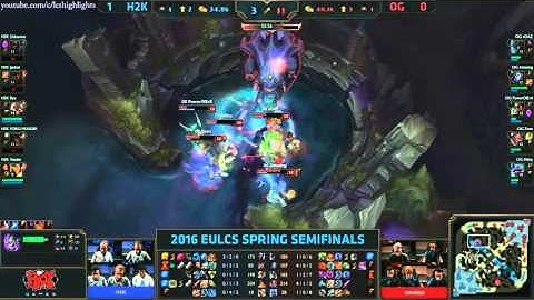 H2K vs OG Highlights   H2K vs ORIGEN Game 2   EU LCS Playoffs   SPRING 2016 Semifinal #1   YouTube