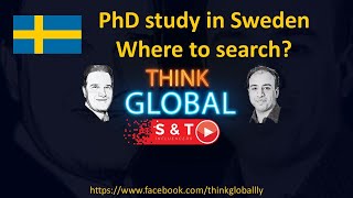 Where to search for PhD positions in Sweden [Urdu Hindi]
