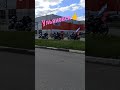 Мотоциклистов много в Ульяновске едут!! красиво получилось !!?☝