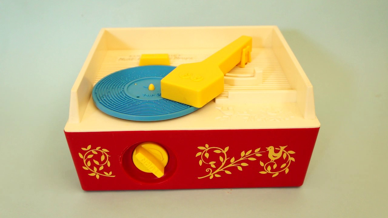 Vintage FisherPrice Music Box Record Player YouTube