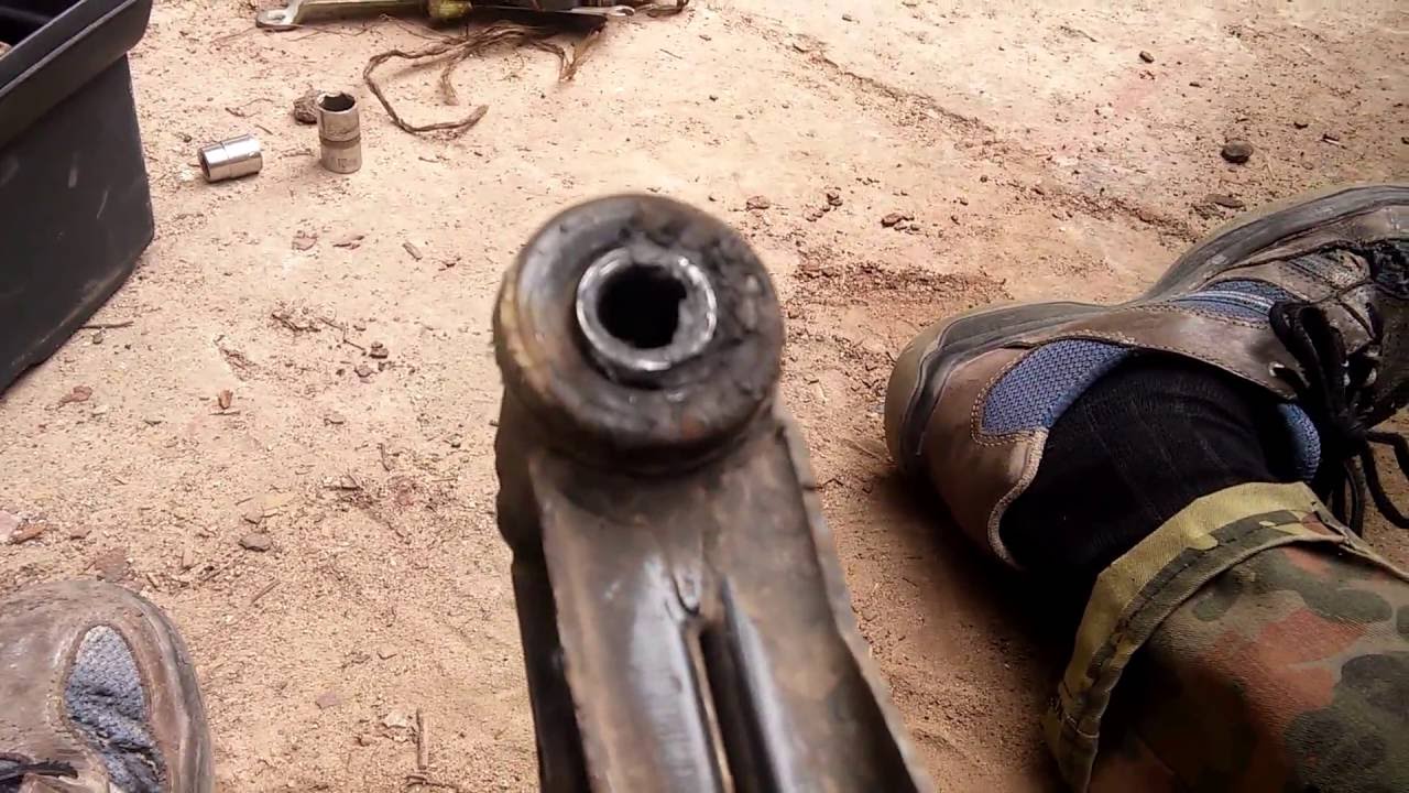 Замена шарового рычага чери qq (ку-ку) и дэу Матиз - YouTube