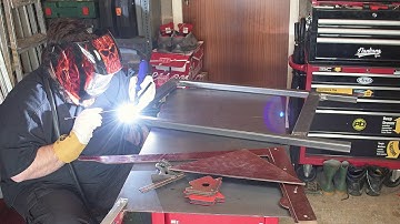Making a welding table | amateur fabrication and TIG weld