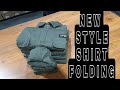 How to fold shirt for showroom  shirt folding tips and tricks  organization tips to save space