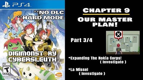 Digimon Story Cyber Sleuth (PS4 PRO) **No DLC** |  **Hard Mode** Chapter 9 - Part 3/4