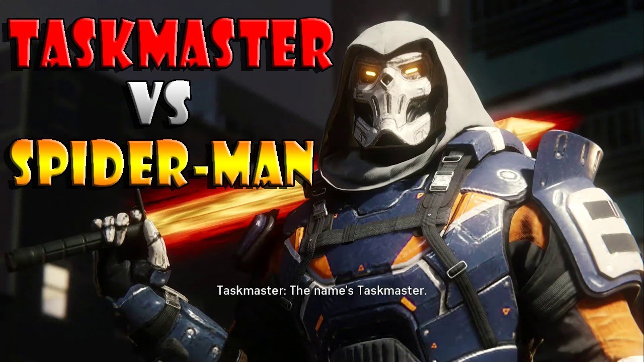 MARVEL'S SPIDER-MAN REMASTERED (PS5) - Homem-Aranha vs Taskmaster ...