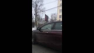 Поездка в Нижний Тагил. Вид на город с окна автомобиля.