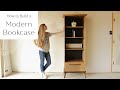 How to Build a Modern Bookcase Cabinet--{WITH STORAGE DRAWER!}