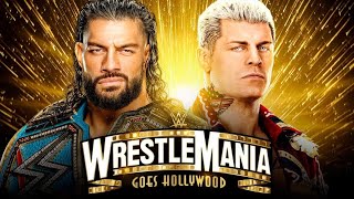 WWE2K24 universe Mode WrestleMania Pay-Per-View