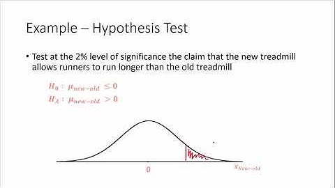 Hypothesis Test for Two Means: Dependent Samples