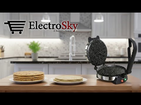 How to Make Perfect Fluffy Rotis with ElectroSky Multi Maker