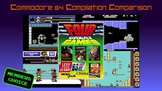 Commodore 64 Compilation Comparison: Four Great Games Volume 3 (1988)