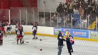 Invicta Dynamos vs Slough Jets NIHL 1 Bench Clearance 21-12-25