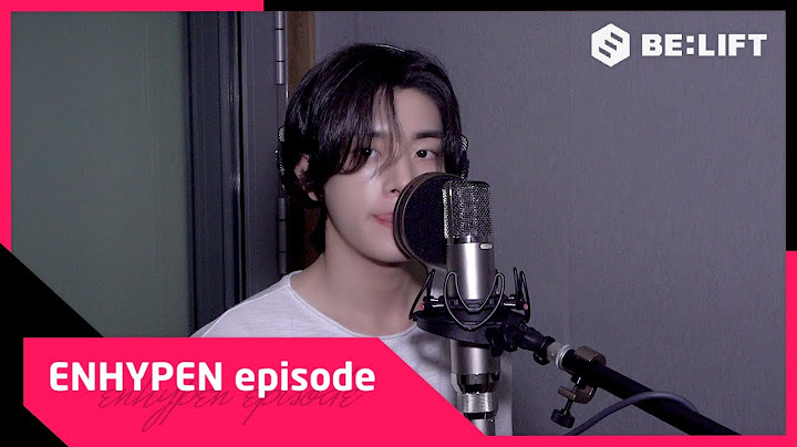 [EPISODE] ‘XO (Only If You Say Yes)’ 녹음 비하인드 - ENHYPEN (엔하이픈)