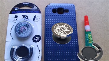 Como recuperar a cola do popsocket?