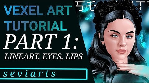 HOW TO DO VEXEL ART Part 1: LINEART TUTORIAL