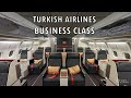 Turkish airlines business class experience wonderful food and amazing seats