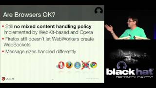 Blackhat 2012: Hacking with WebSockets