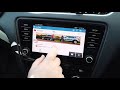 Mirrorlink в SKODA OCTAVIA с Samsung Galaxy S8