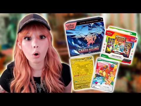 Opening a Chaos Rising ETB & First Partner Illustration!