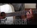 Гитара дредноут изнутри Inside the dreadnought guitar Jay Turser JJ45 N