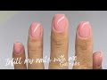 Watch me do my own nails part 1 - removal of old design and infill | gel nails