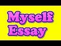 How to write an essay about your self child - Writing a Winning Essay About Yourself