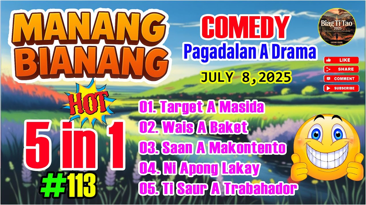 MANANG BIANANG 5in1 Ep#113 
