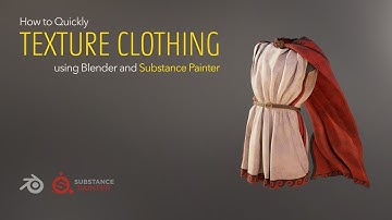 How to Quickly Texture Clothing using Blender and Substance Painter